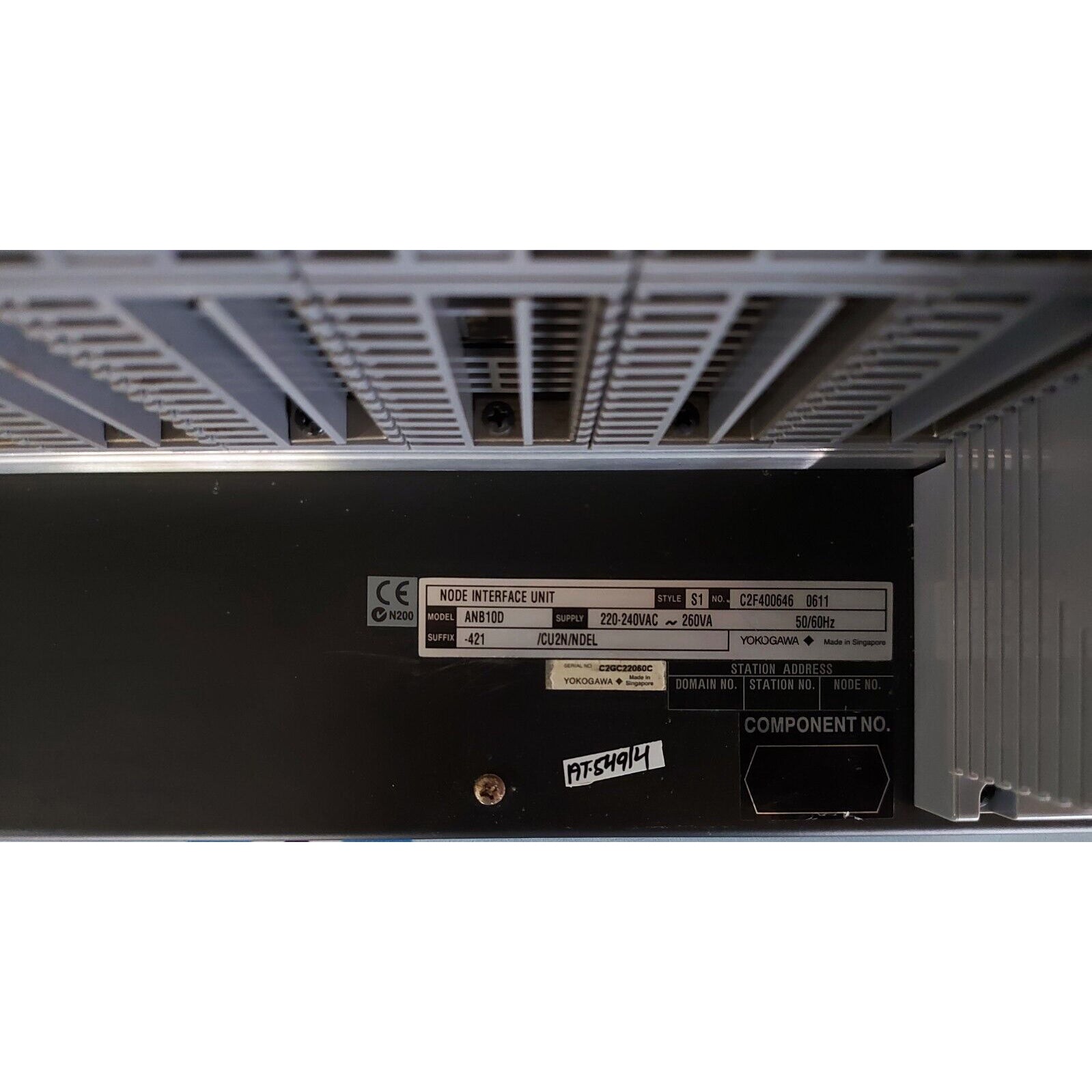 ANB10D-421 Módulo de comunicación de unidad de interfaz de nodo Vnet/IP de Yokogawa