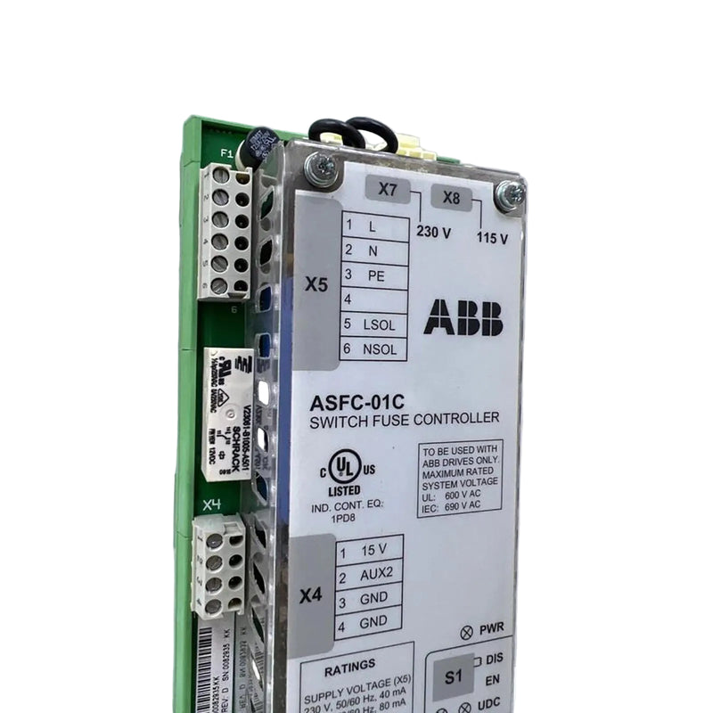 ABB ASFC-01C Switch Fuse Controller Module