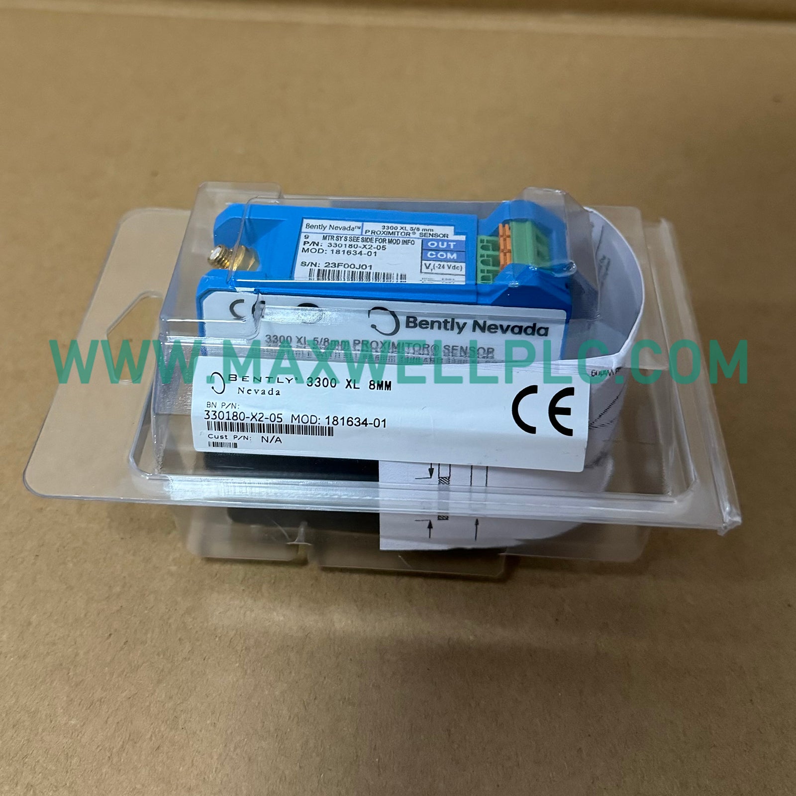 330180-X2-05 Bently Nevada MOD:181634-01 3300 XL Proximitor Sensor