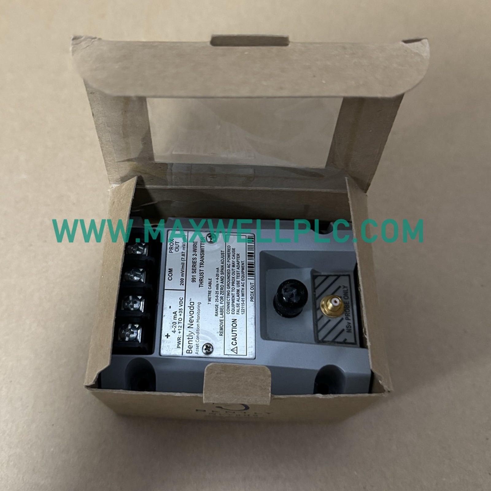 Transmisor de vibración 990 Series de Bently Nevada 991-25-70-01-01