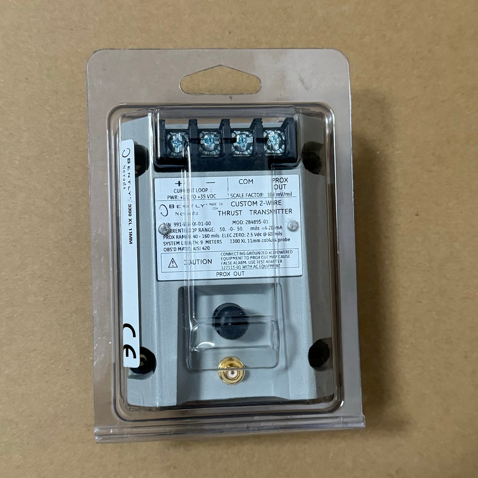 991-01-XX-01-00 Bently Nevada Thrust Transmitters 991 Series