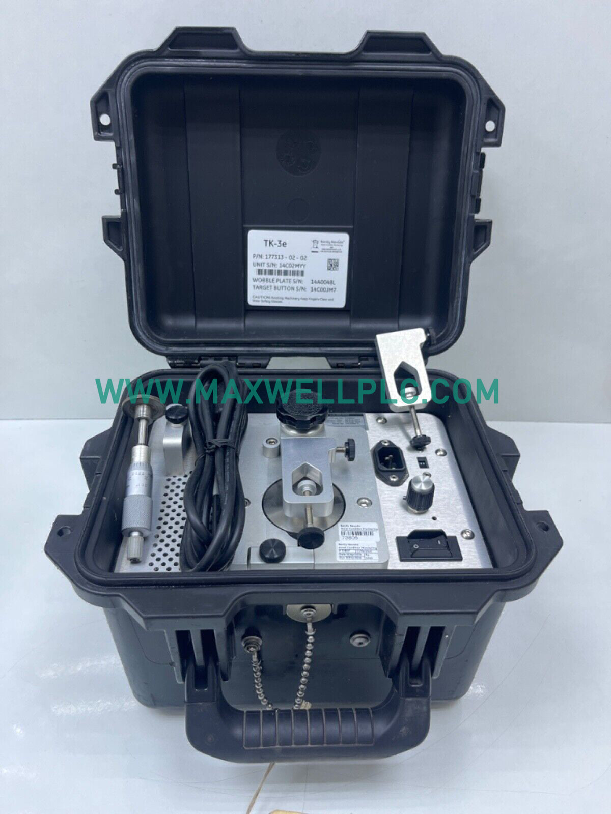 TK-3e Bently Nevada 177313-02-02 Kit de prueba del sistema de proximidad