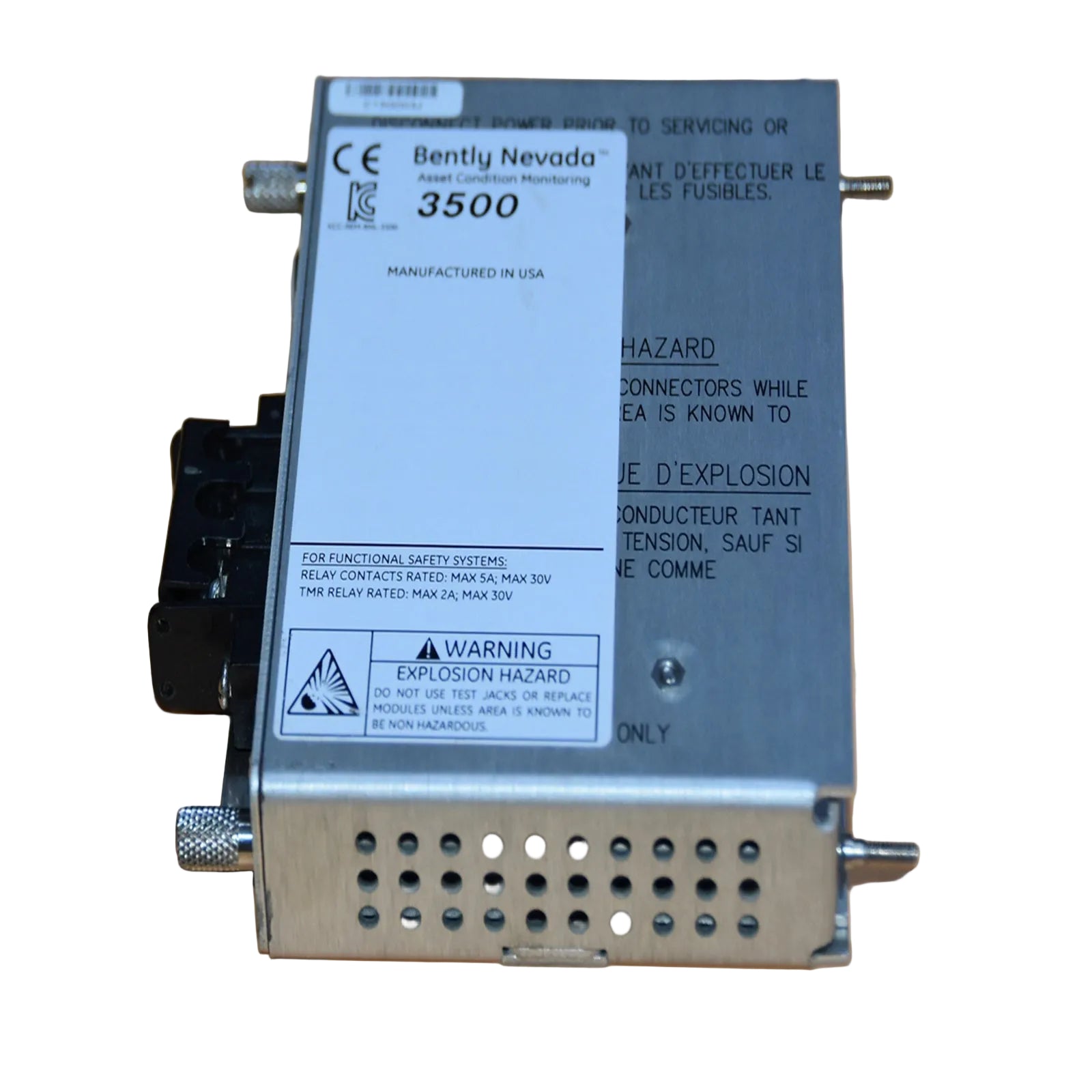 125768-01 Bently Nevada 3500/20 RIM I/O Module with RS232/RS422 Interface