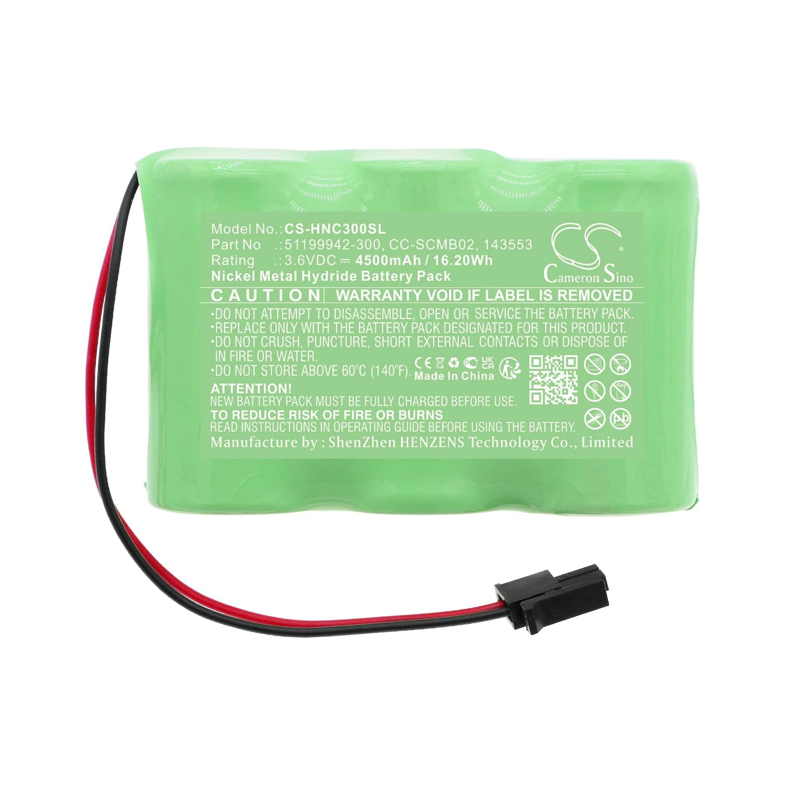 51199942-300 Honeywell CC-SCMB02 C300 Controller System Backup Battery