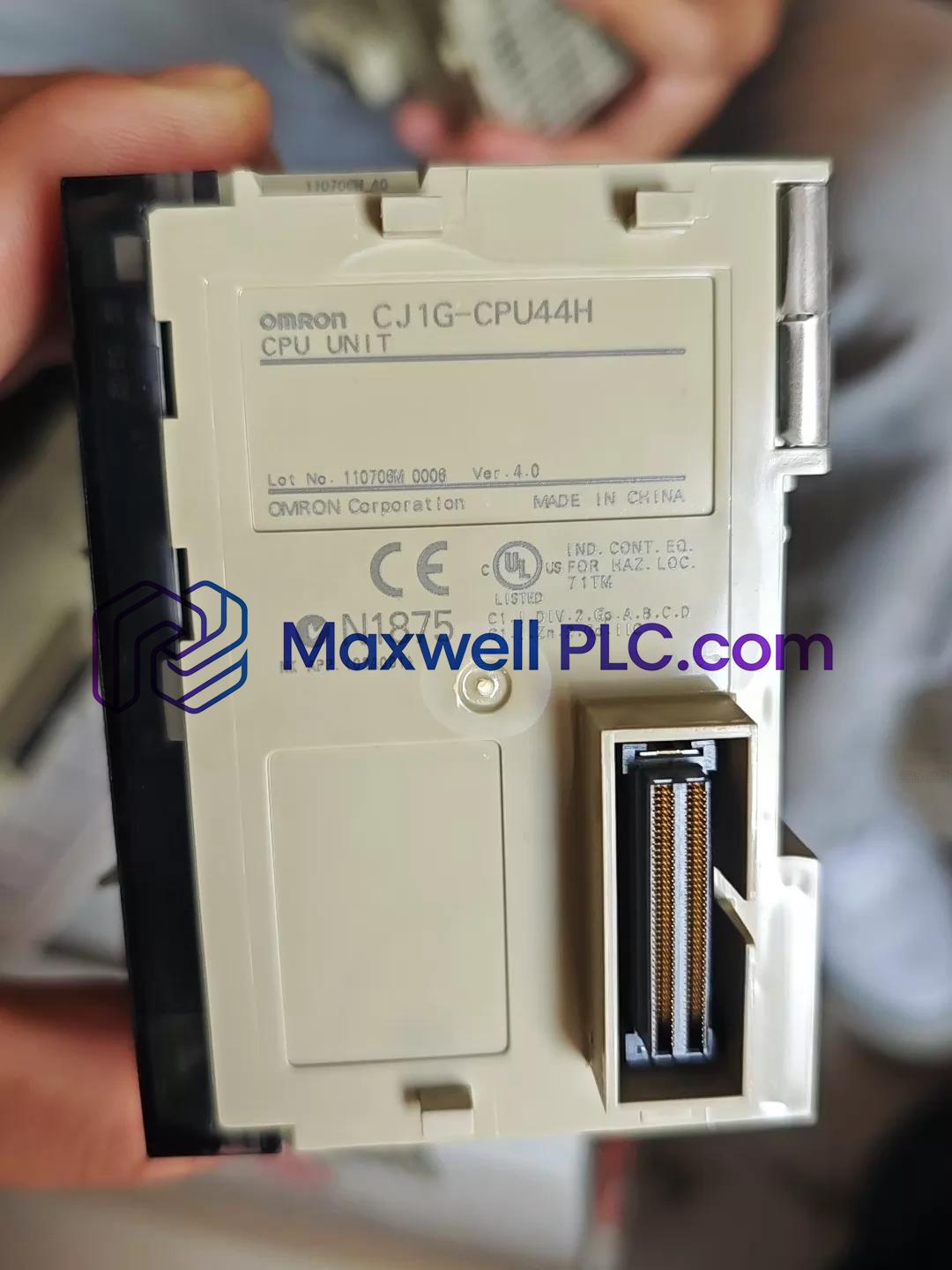 Omron CJ1G-CPU44H CPU Unit CJ1 Series