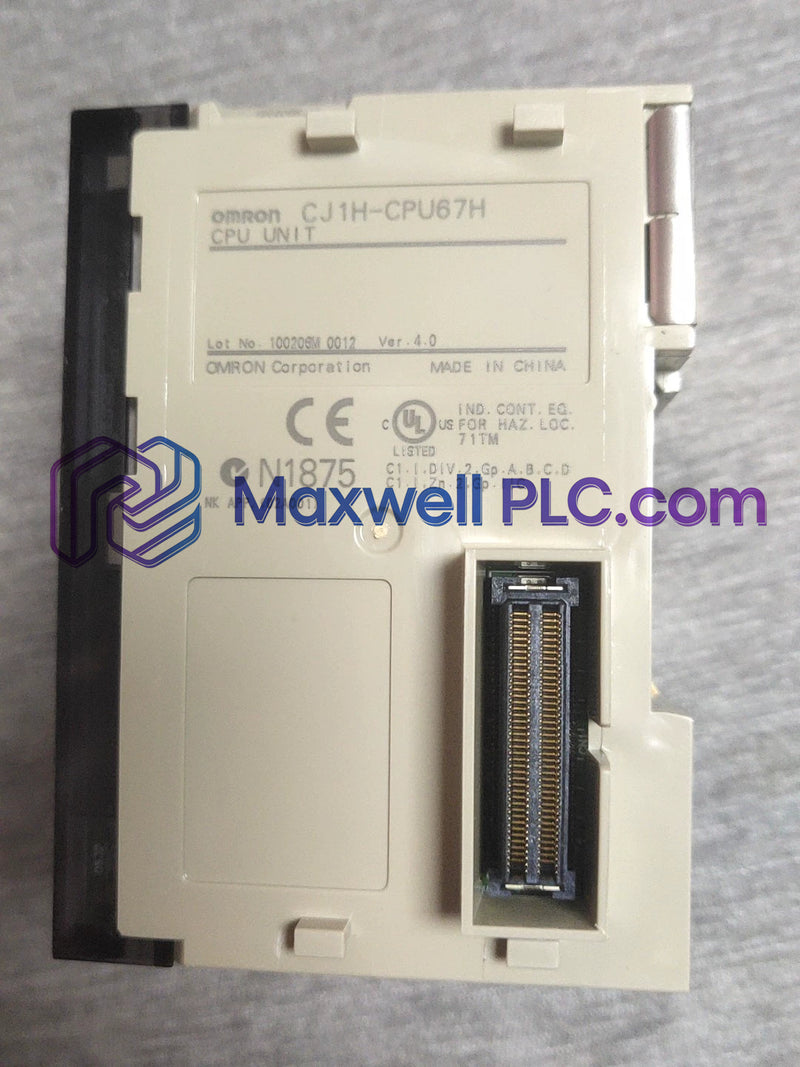 CJ1H-CPU67H Omron CJ Series CPU Unit
