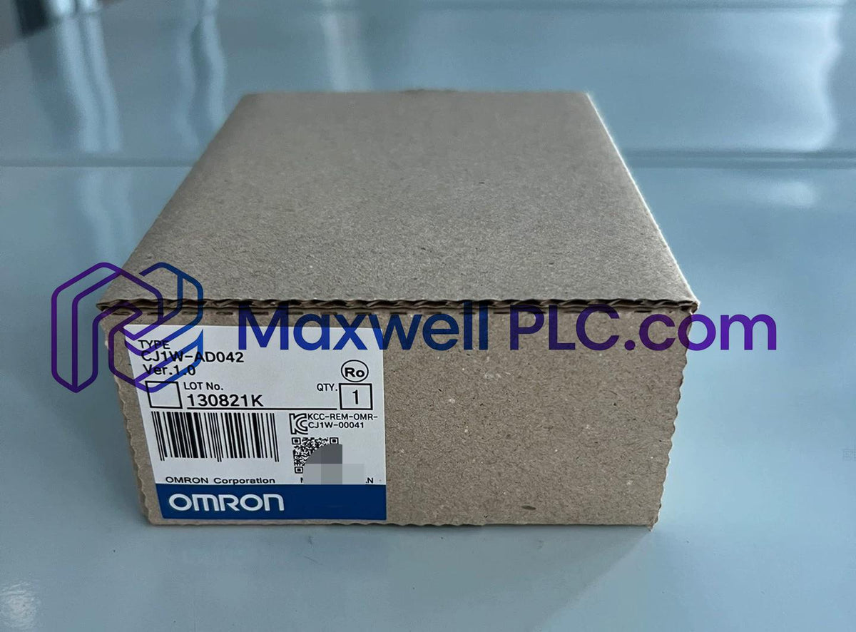 وحدة إدخال تناظري Omron CJ1W-AD042 من سلسلة SYSMAC CJ