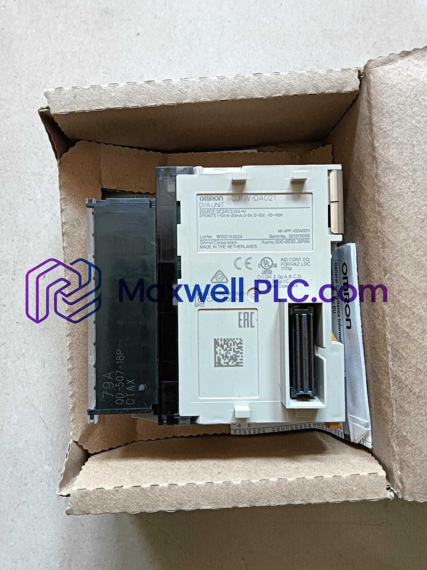 CJ1W-DA021 Omron CJ Series Analog Output Module