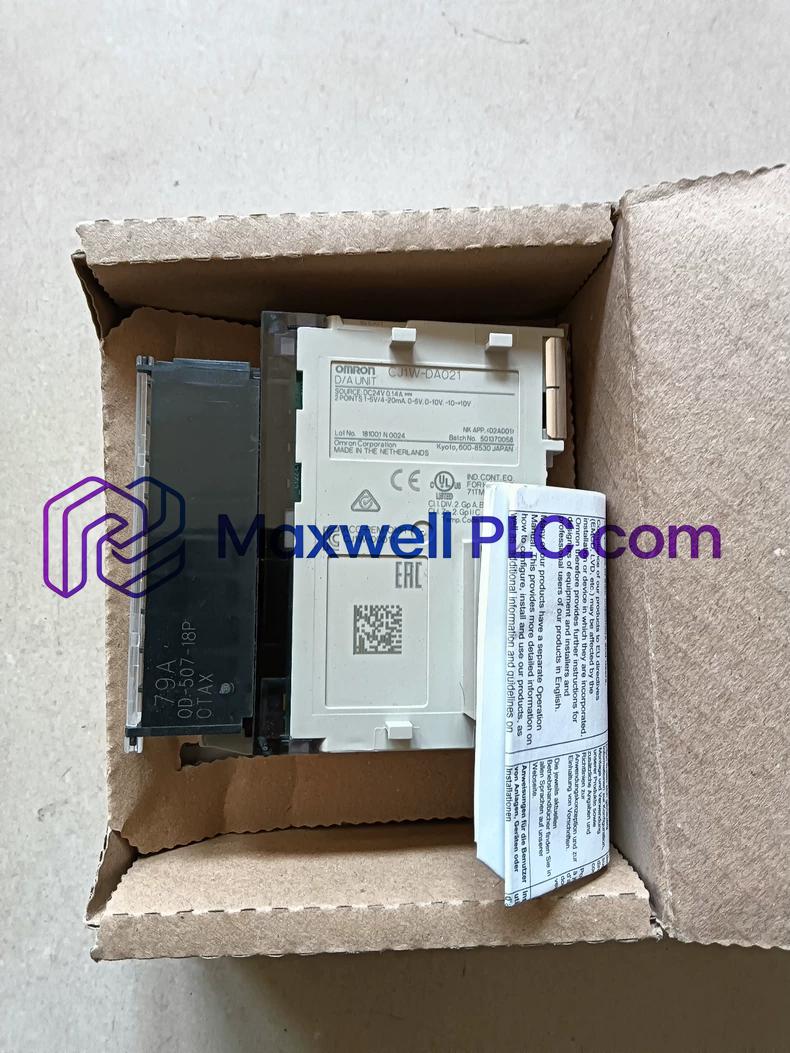 CJ1W-DA021 Omron CJ Series Analog Output Module