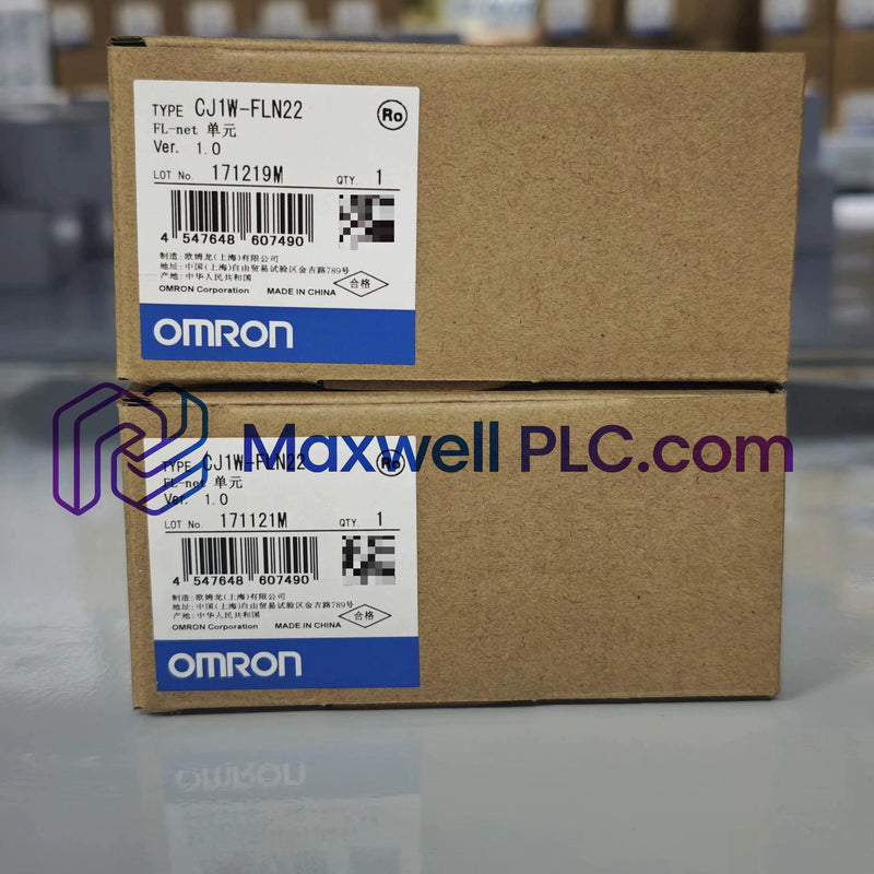 Omron CJ1W-FLN22 Multivendor Controller Network Module SYSMAC CJ Series