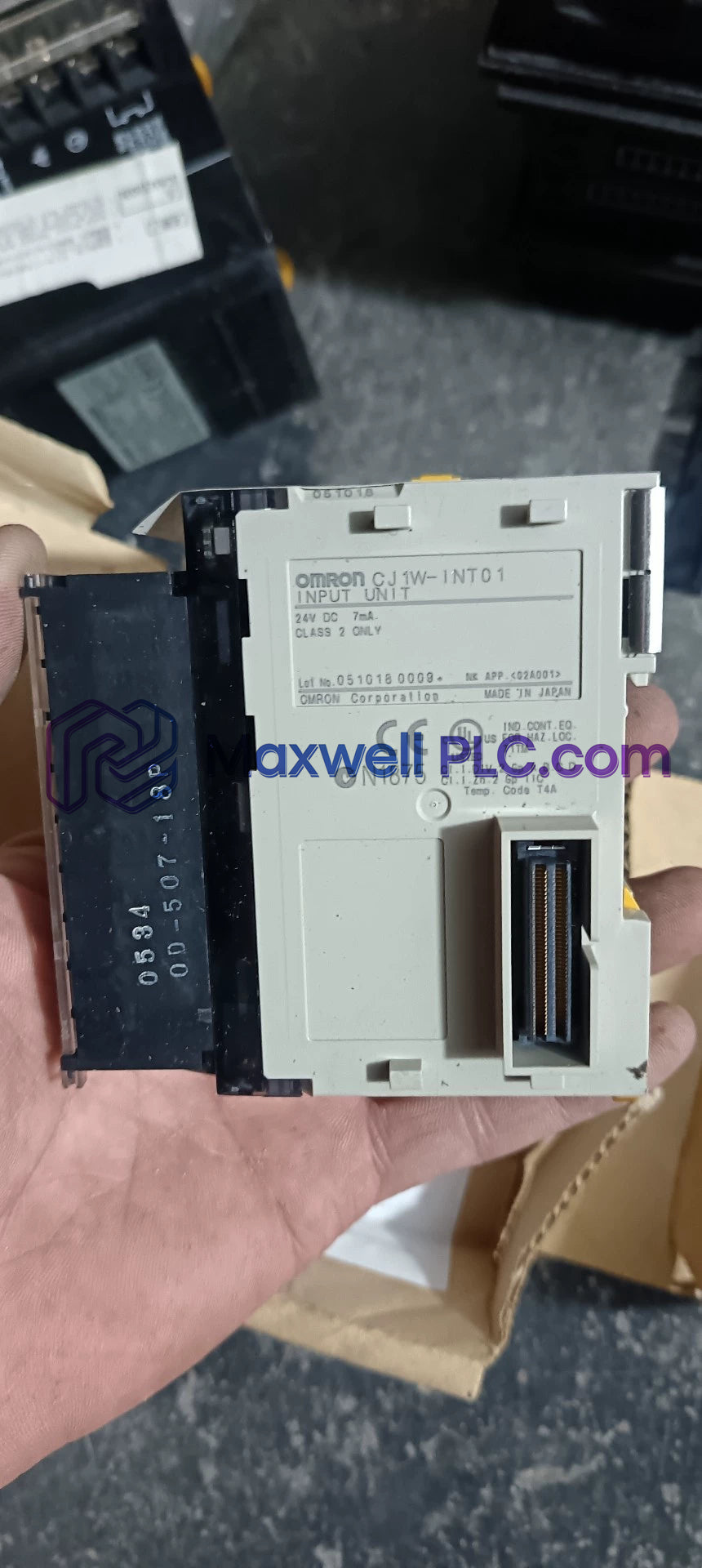 Omron CJ1W-INT01 Interrupt Input Module CJ Series