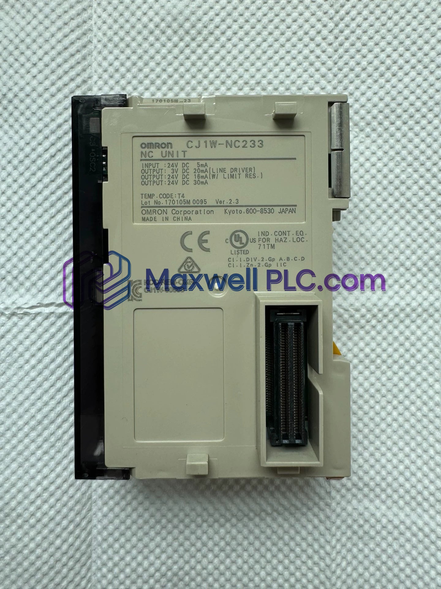 Omron CJ1W-NC233 Position Control Unit CJ1 Series