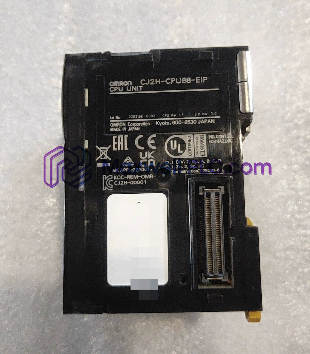 Omron CJ2H-CPU68 Programmable Logic Controller CJ2 Series