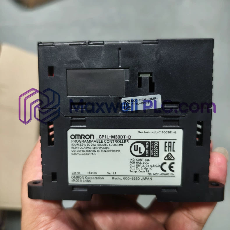 وحدة المعالجة المركزية CP1L-M30DT-D من سلسلة Omron CP1L