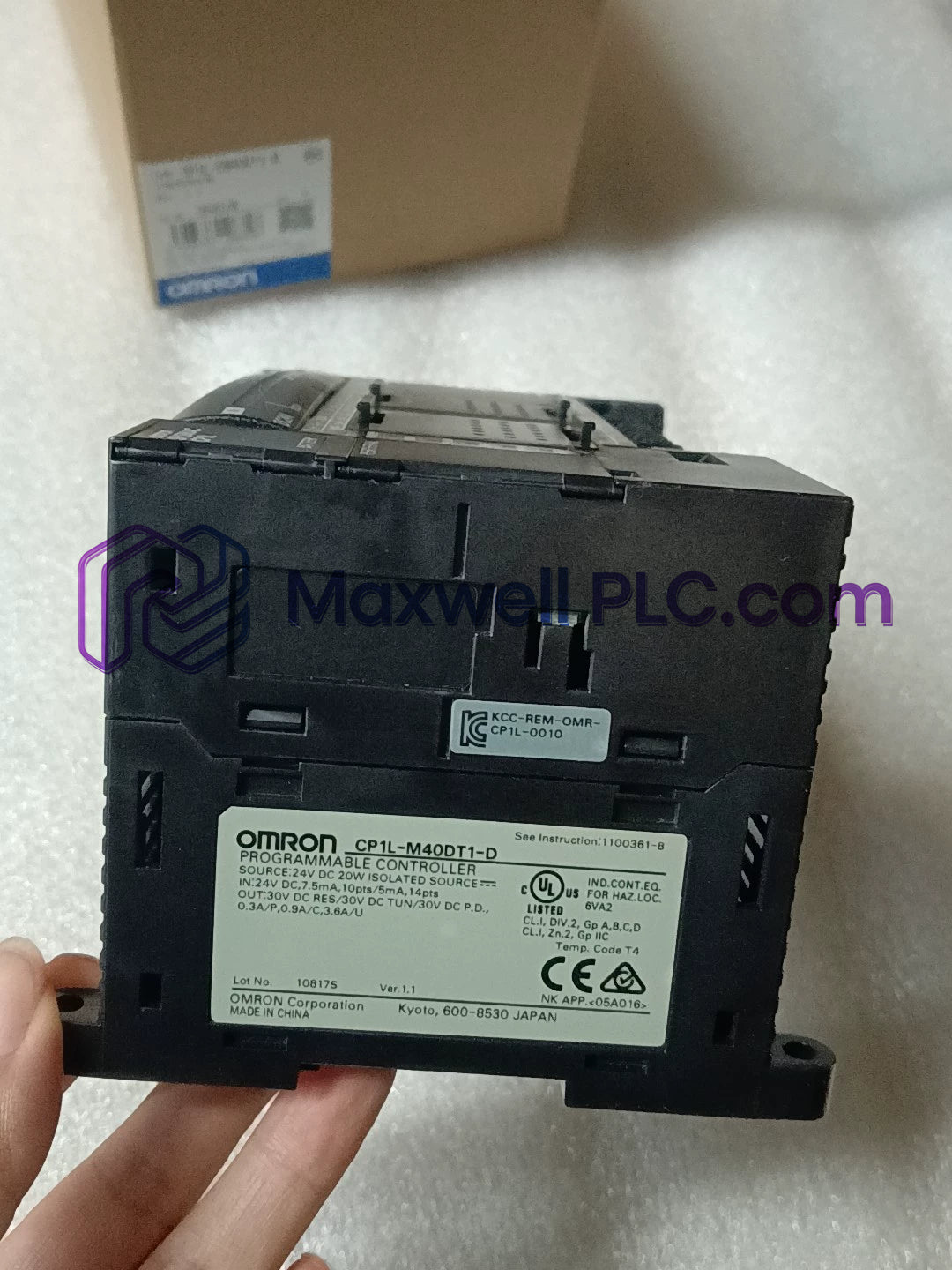 Omron CP1L-M40DT1-D CP1L Series Programmable Controller