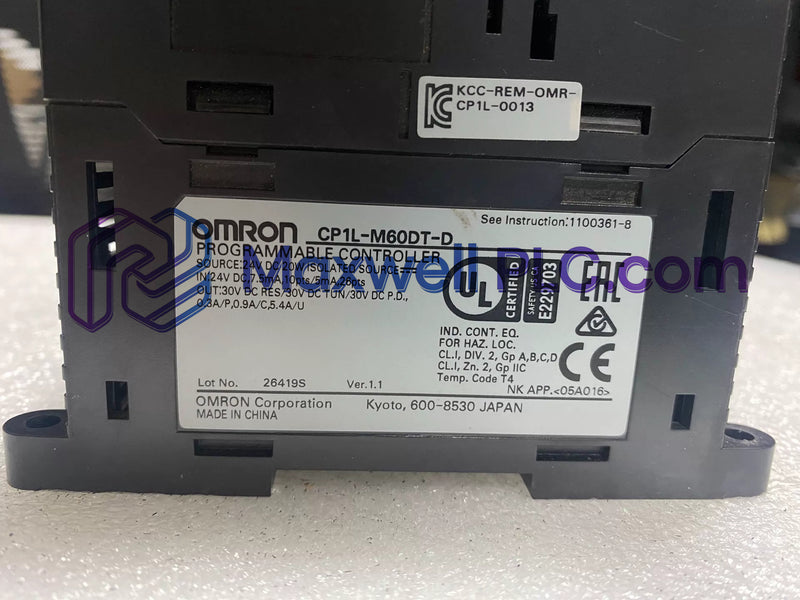 Omron CP1L-M60DT-D CP1L Series Programmable Logic Controller