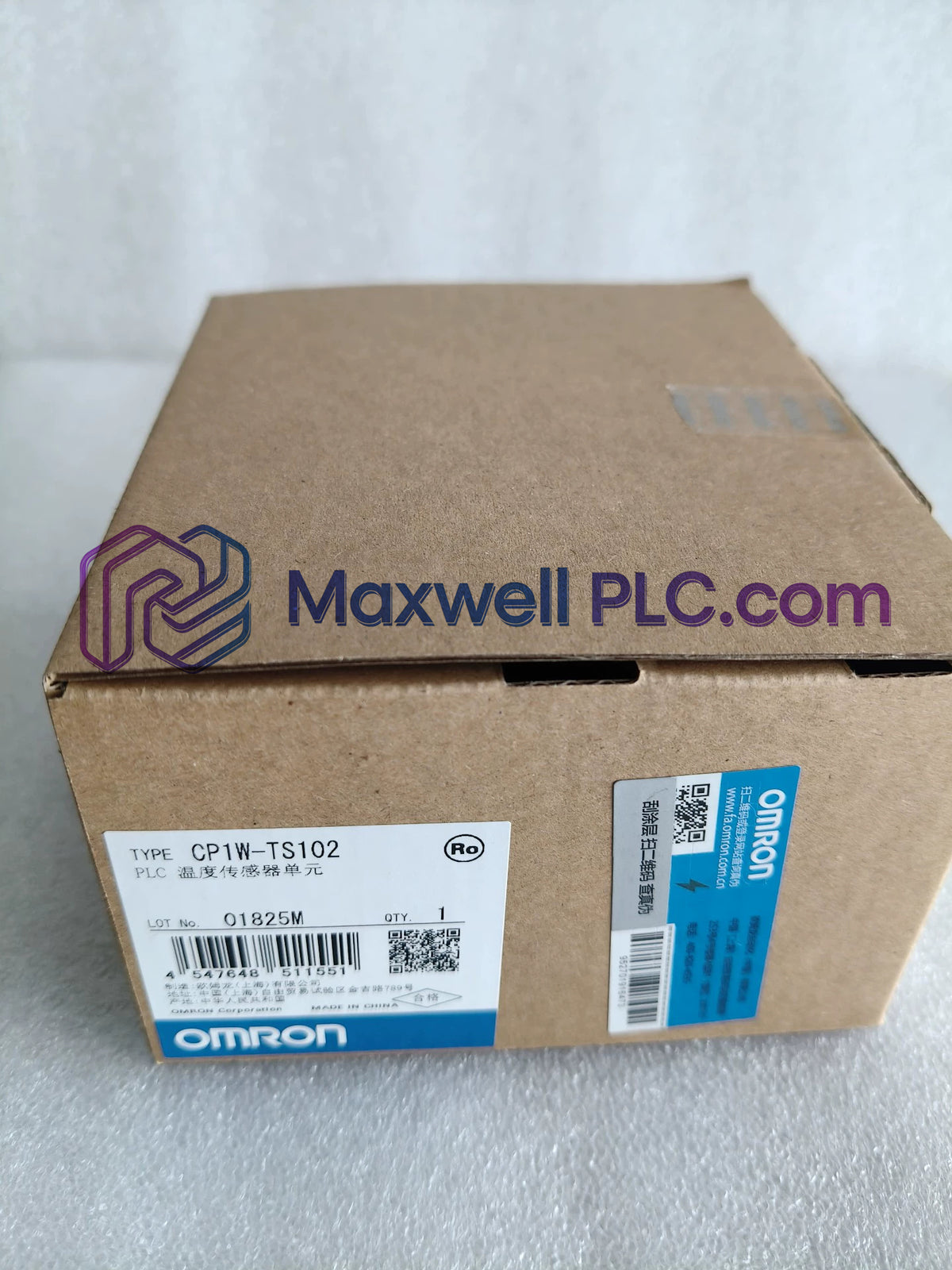 Omron CP1W-TS102 Temperature Sensor Unit CP1W Series
