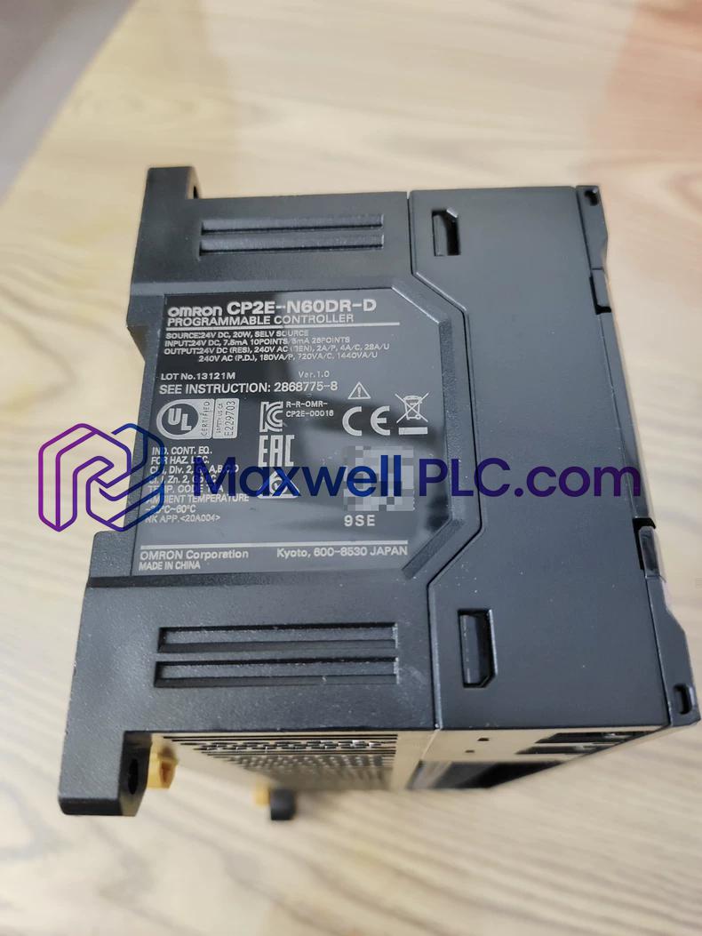 Omron CP2E-N60DR-D CP2E Series Programmable Controller