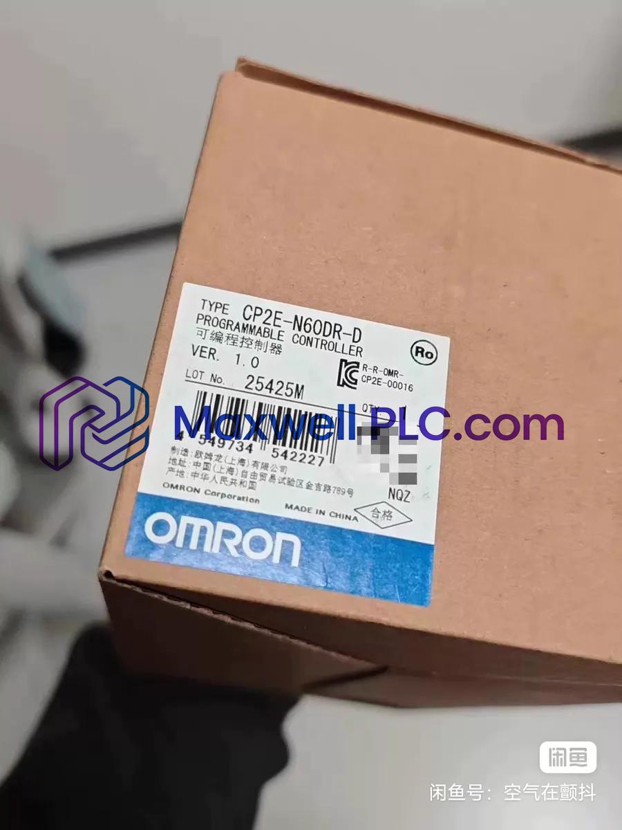 Omron CP2E-N60DR-D CP2E Series Programmable Controller