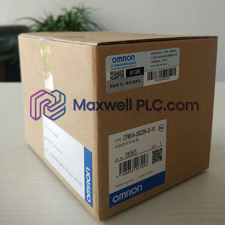وحدة التحكم القابلة للبرمجة من أومرون CPM1A-20CDR-D-V1 طراز CPM1A