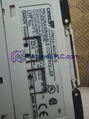 Omron CPM2A-60CDR-D Programmable Controller CPM2A Series