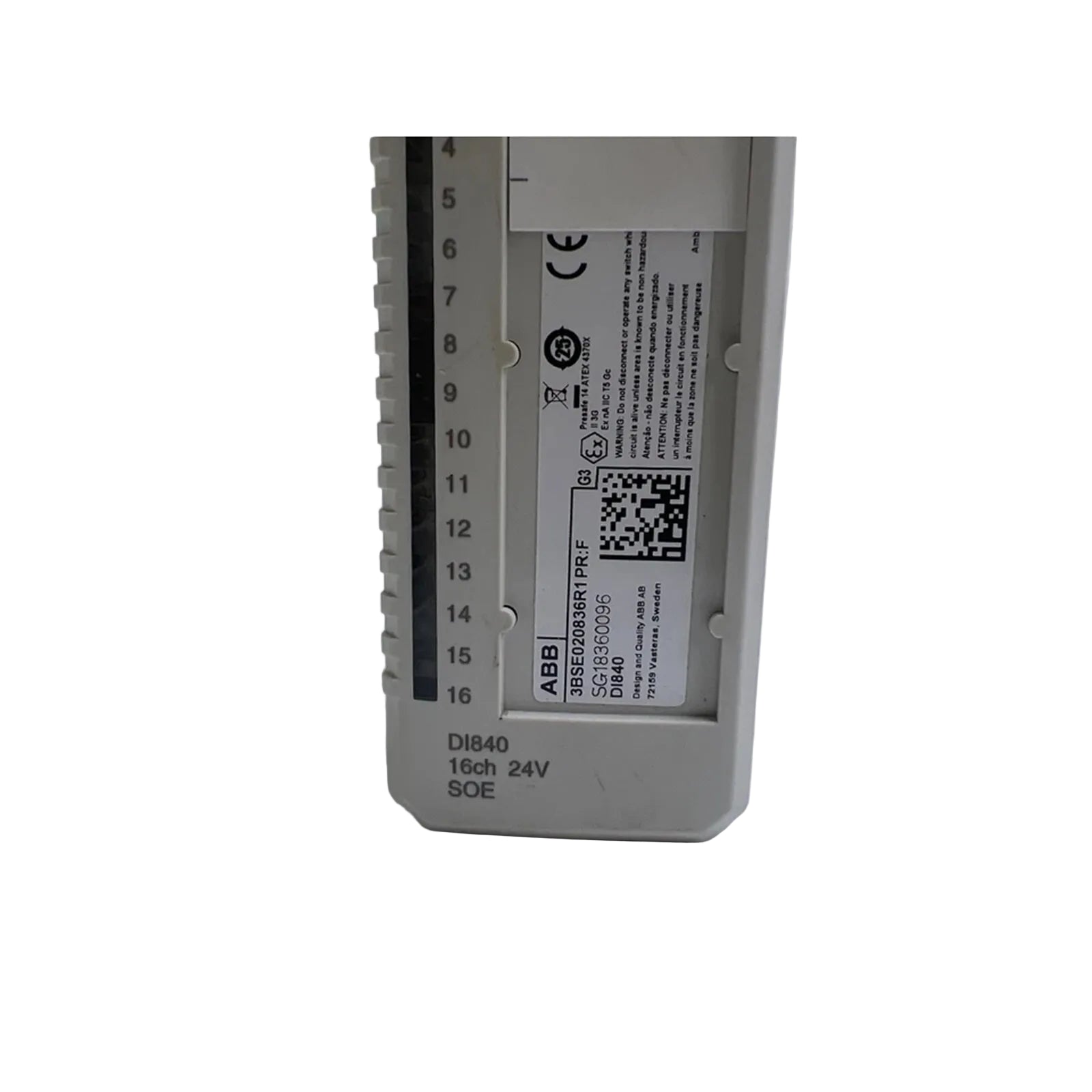 ABB S800 I/O DI840 3BSE020836R1 Digital Input Module