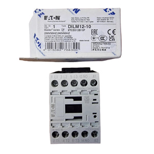 Eaton DILM12-10(24VDC) كونتكتور 276845 ثلاثي الأقطاب 5.5 كيلو واط ملف 24 فولت تيار مستمر