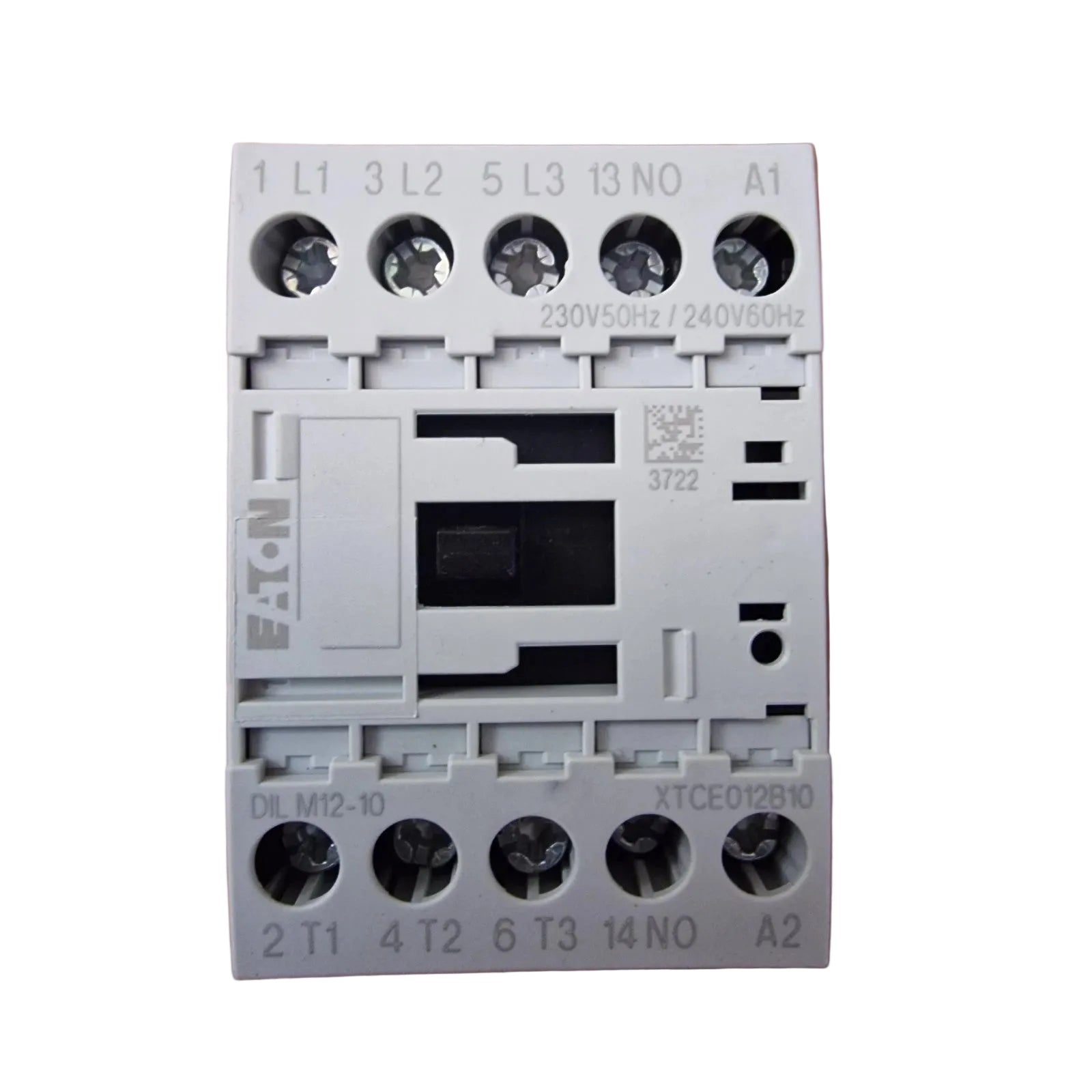 Eaton DILM12-10(24VDC) كونتكتور 276845 ثلاثي الأقطاب 5.5 كيلو واط ملف 24 فولت تيار مستمر