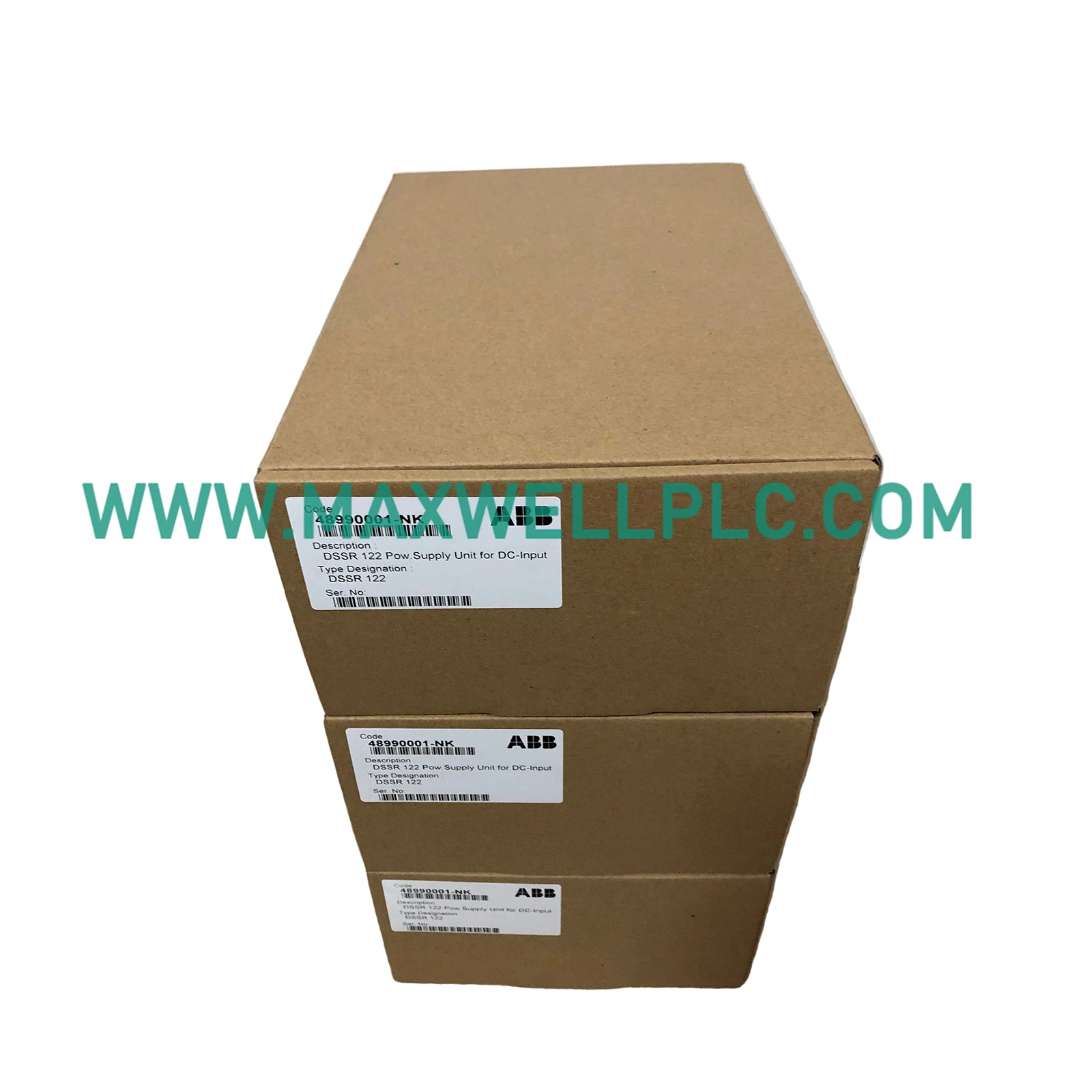 DSSR122 48990001-NK ABB Rack Power Supply Advant Master S100 Series