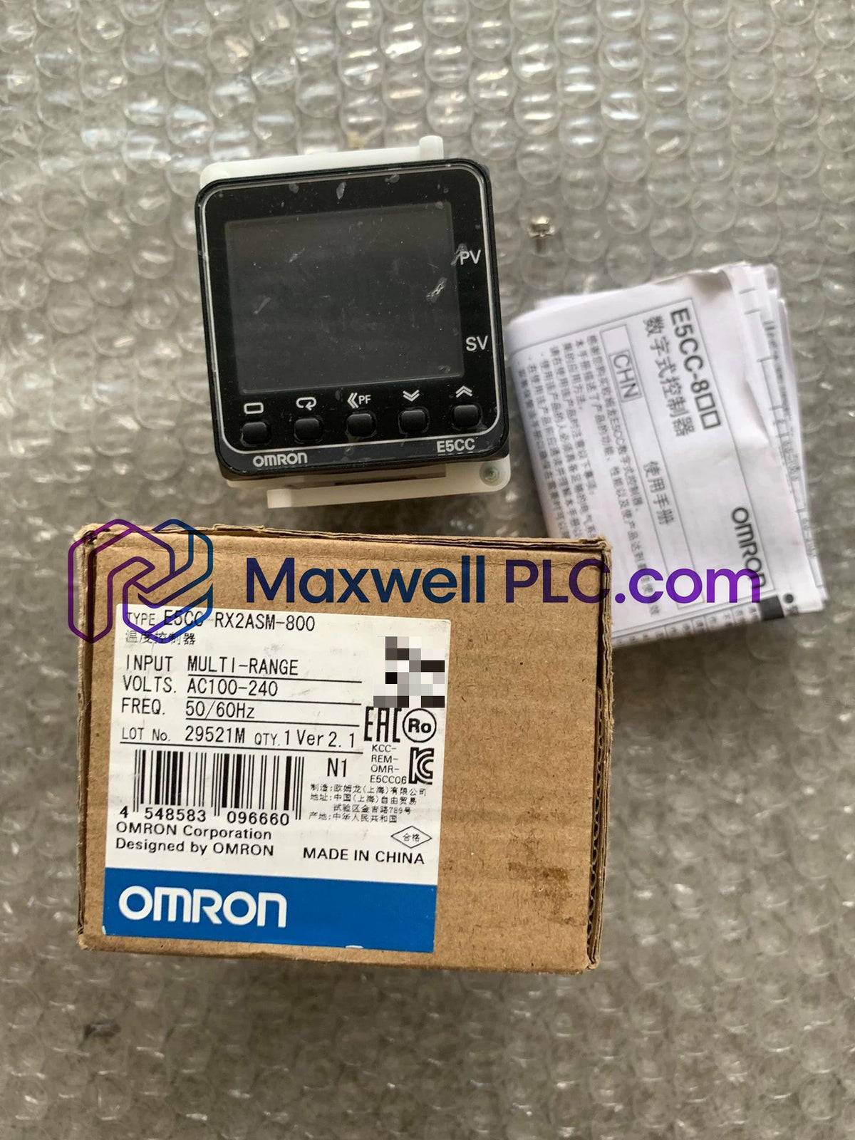 E5CC-RX2ASM-006 Omron Digital Temperature Controller E5CC Series