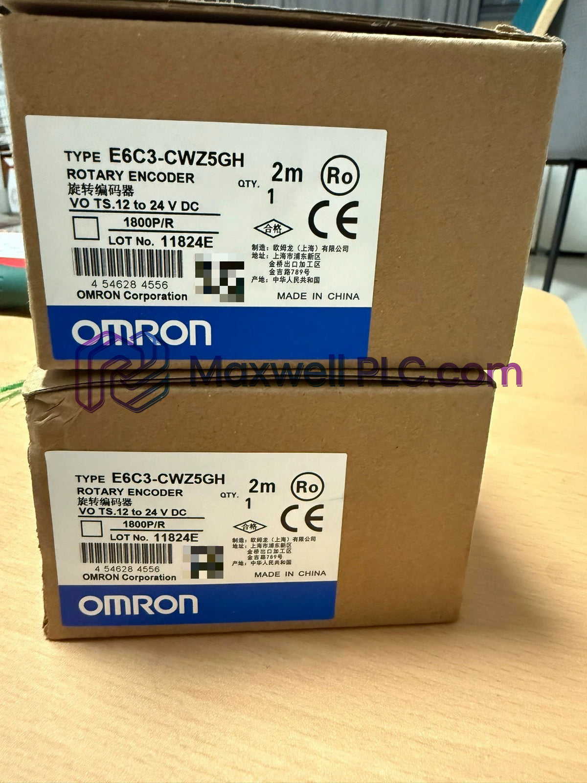 E6C3-CWZ5GH 1000P/R 1M Omron Rotary Encoder E6C3