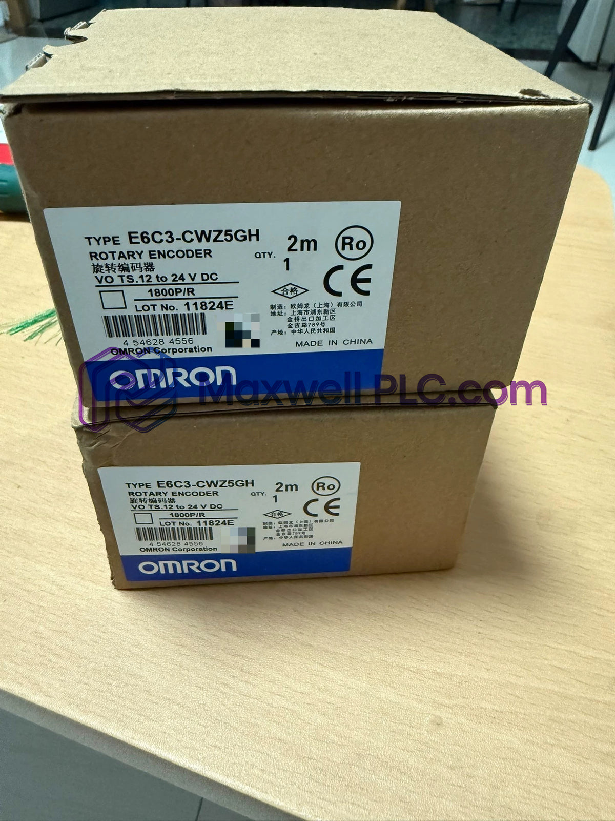 E6C3-CWZ5GH 1000P/R 1M Omron Rotary Encoder E6C3