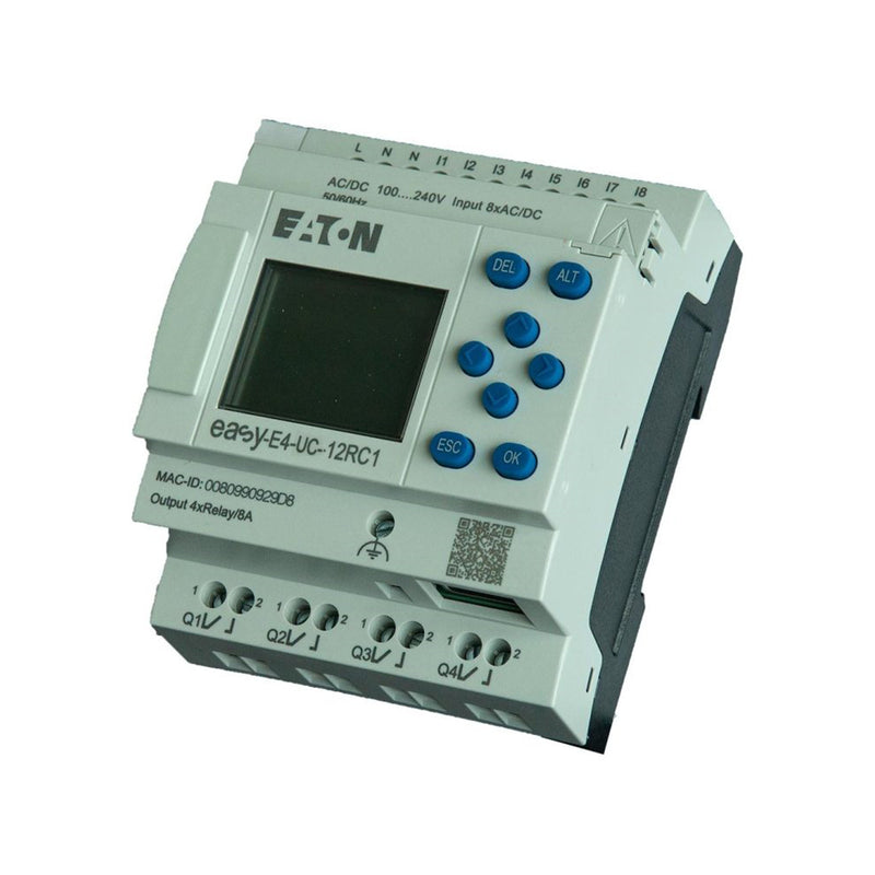 Eaton EASY-E4-UC-12RC1 Control Relay 197211 12/24V DC 24V AC Ethernet