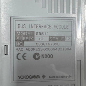 Yokogawa EB511-10 ER Bus Interface Module for CENTUM CS/VP Systems