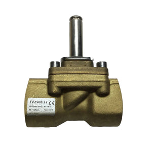 صمام ملف لولبي Danfoss EV250B ثنائي الاتجاه بمساعدة الرفع للشفط والضغط المنخفض