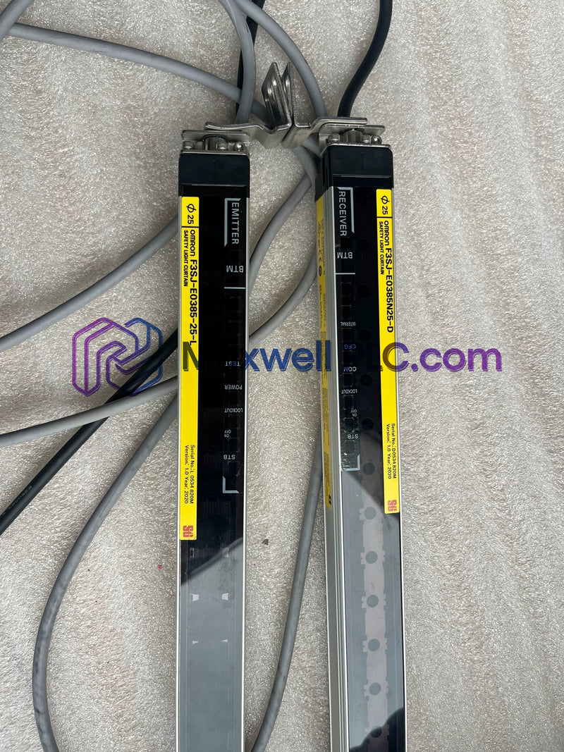 F3SJ-E0385N25 Omron Safety Light Curtain F3SJ Series