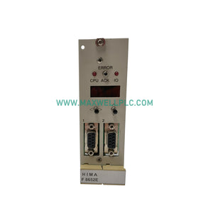 HIMA F8652E Safety Processor Central Module | 1.2 GHz Dual-Core SIL 3 Controller