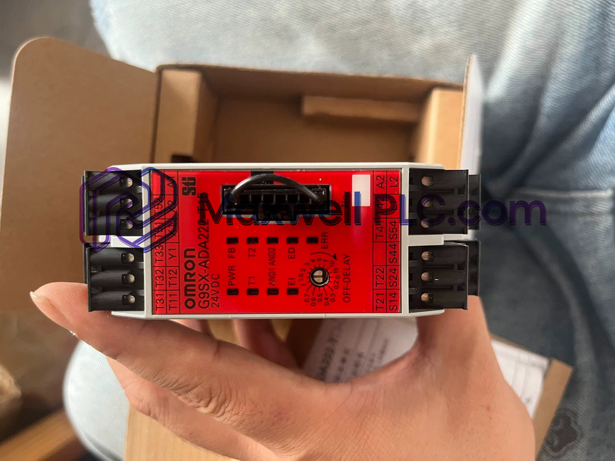 Unidad de seguridad flexible avanzada Omron G9SX-ADA222-T15-RC