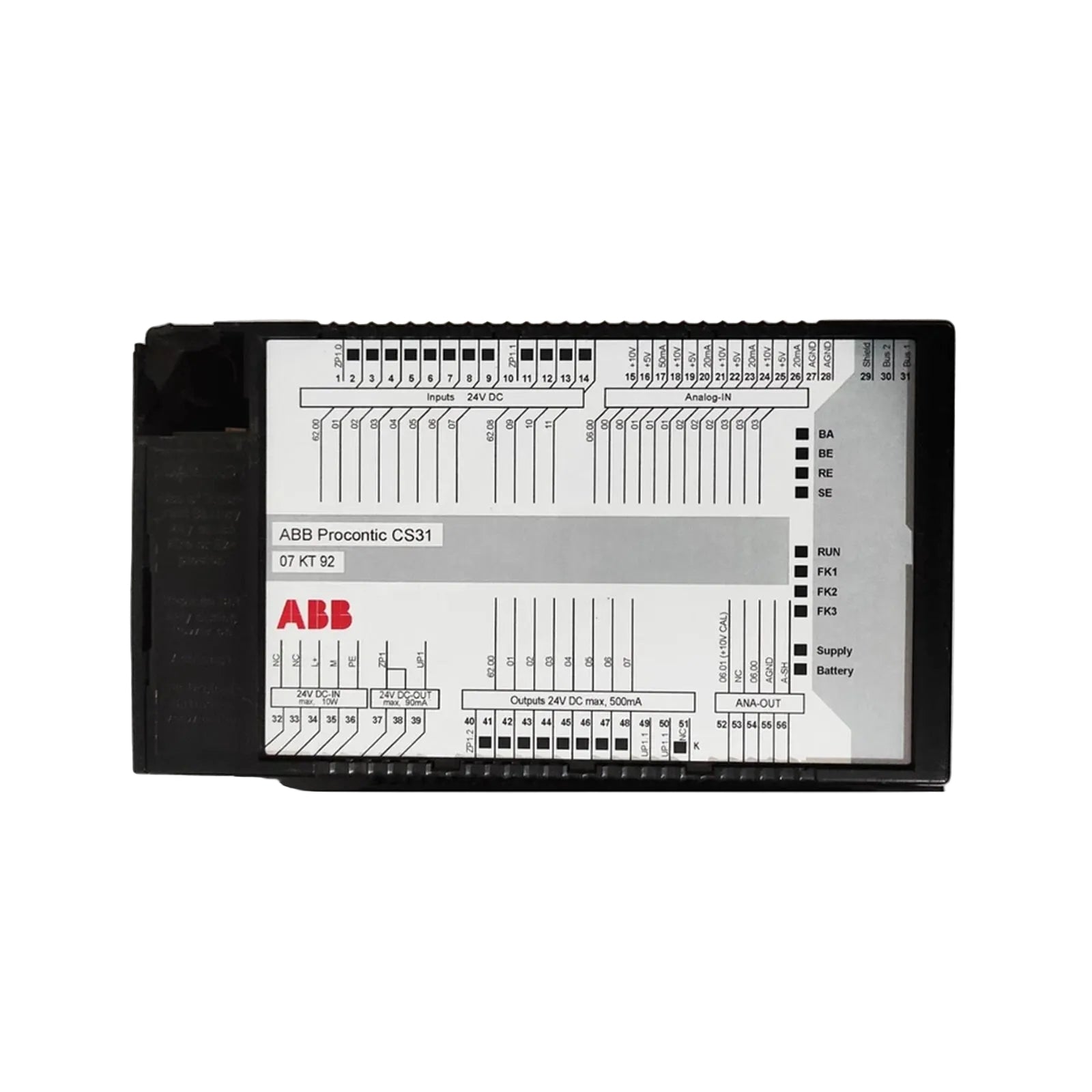07KT92 ABB Central Processing Unit Procontic CS31 Series