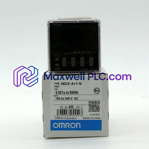 OMRON INDUSTRIAL AUTOMATION H5CX-A11-N AC100-240. مؤقت رقمي متعدد الوظائف