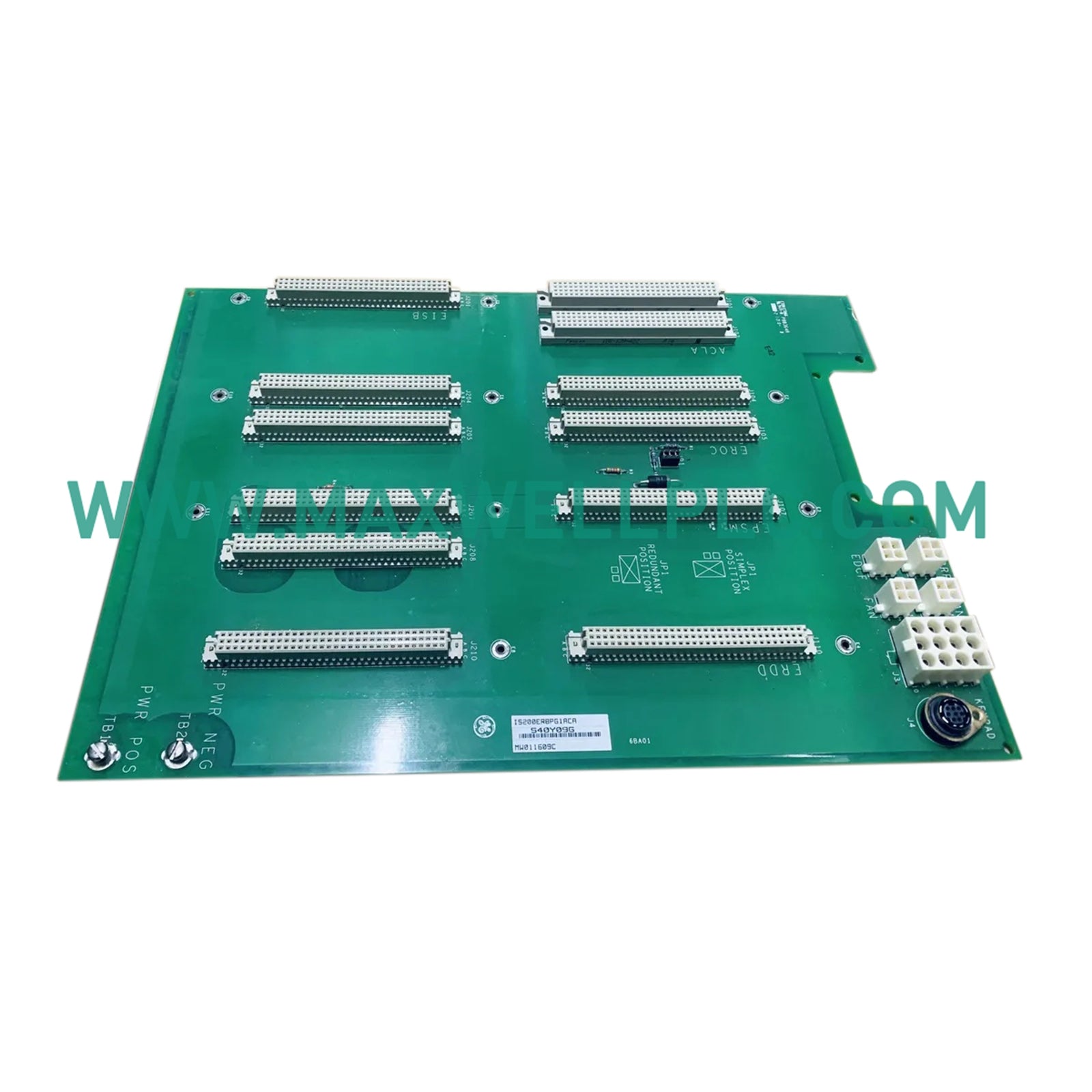 IS200ERBPG1A GE Electric EX2100 Series IS200ERBPG1ACA Exciter Regulator Backplane