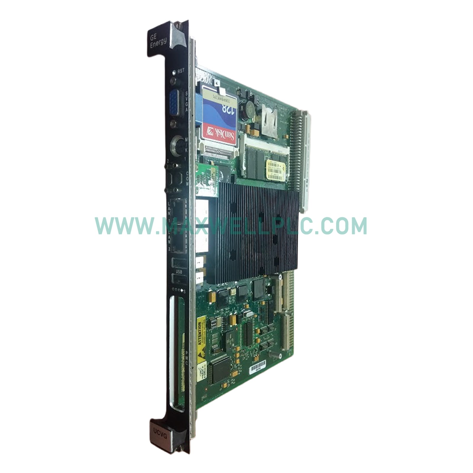 GE Mark VI IS215UCVGH1A VME Controller Card | IS215 Single Slot Processor