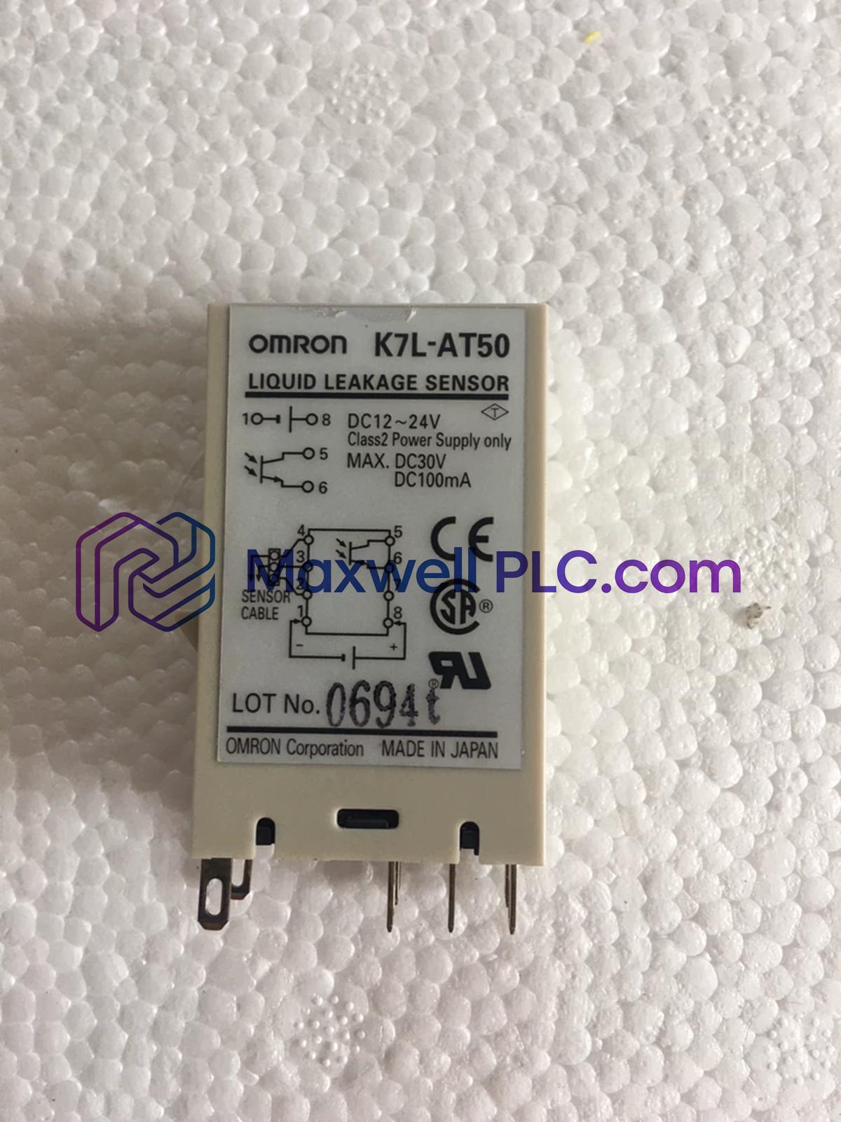 Omron K7L-AT50 Liquid Leakage Sensor Amplifier