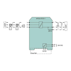 Pepperl+Fuchs KFD2-STC5-1 SMART Transmitter Power Supply Isolated Barrier