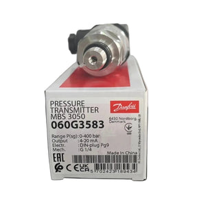 Transmisor de presión compacto Danfoss MBS 3050 con amortiguador de pulsaciones integrado