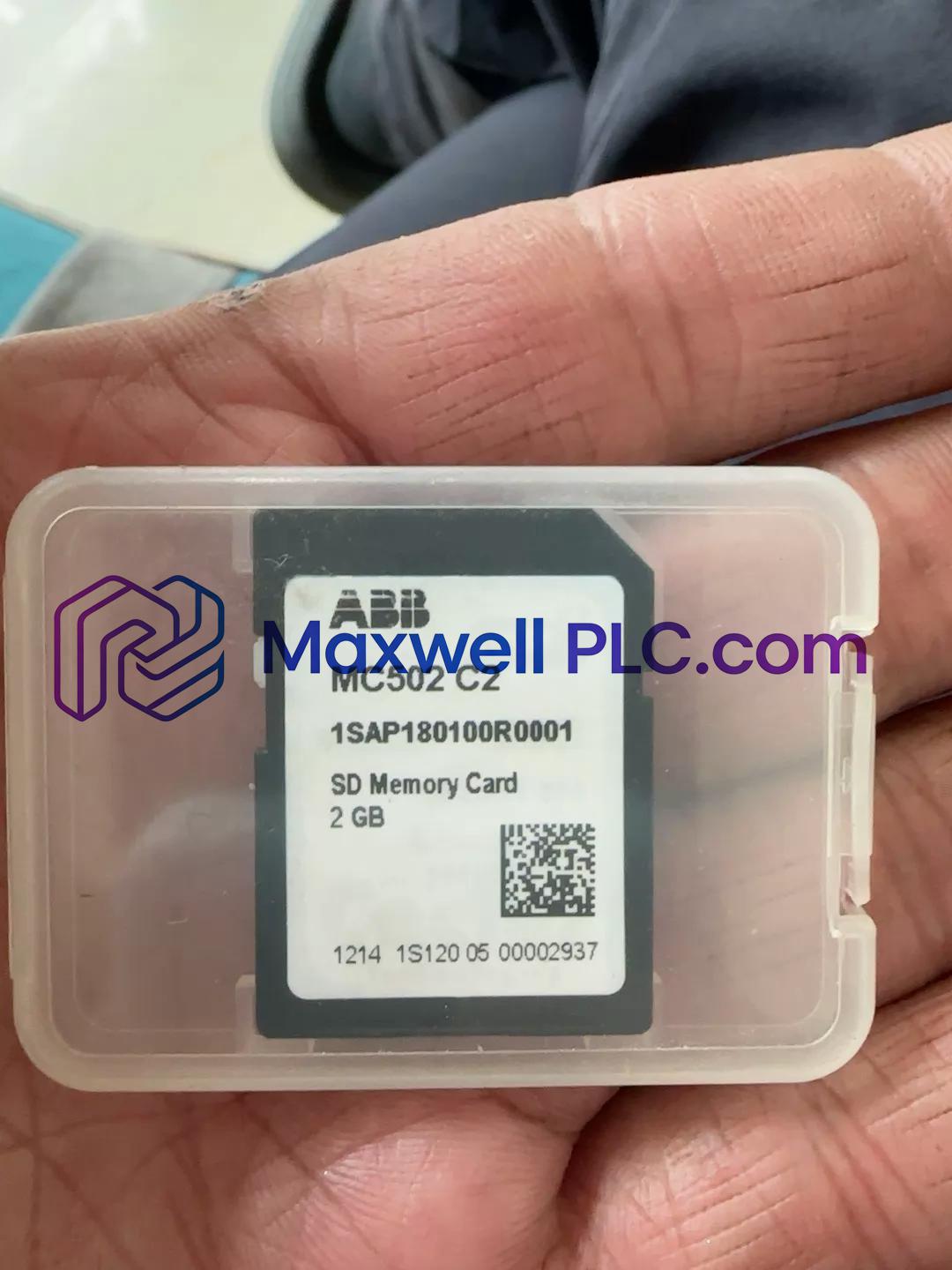 ABB 1SAP180100R0001 MC502 SD Memory Card AC500