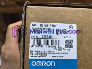 شاشة واجهة المستخدم (HMI) التي تعمل باللمس من سلسلة NB، موديل NB10W-TW01B، من شركة أومرون (Omron)