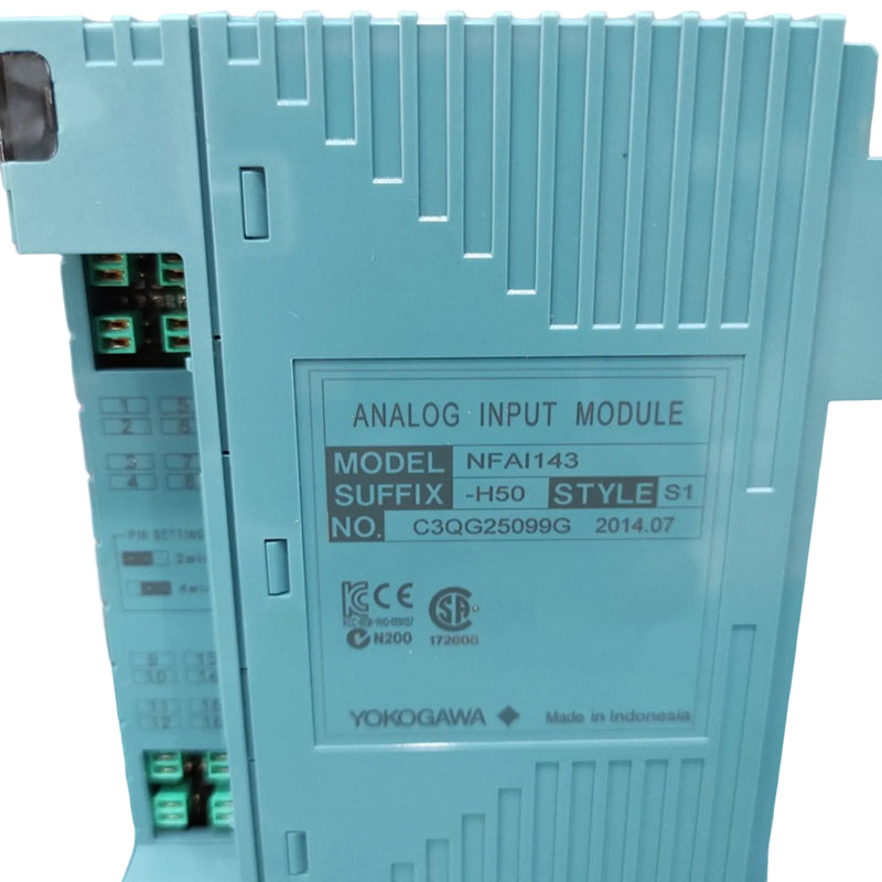 NFAI143-H50 Yokogawa 16-Channel 4-20mA Analog Input Module