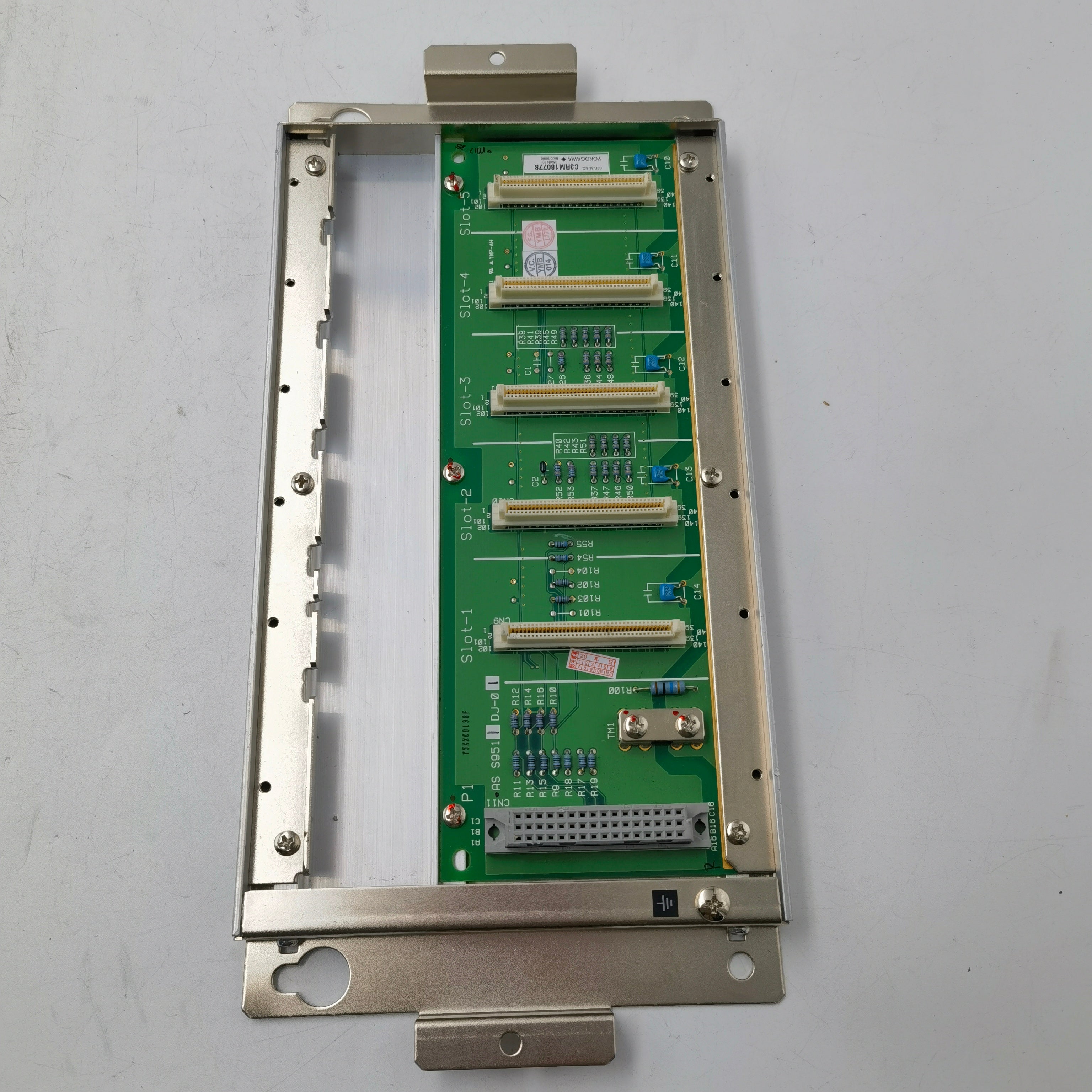 Yokogawa NFBU050-S15 Short Base Module (DIN Rail Mount, 3-Slot)