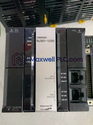 NJ301-1200 Omron Machine Automation Controller Sysmac NJ Series